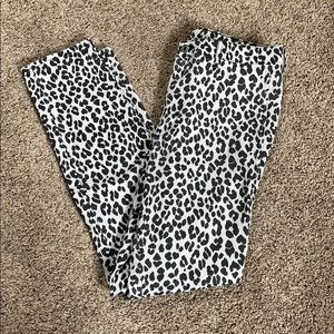 cheetah print pants